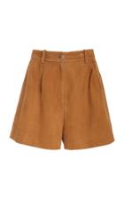 Nili Lotan Roxana Lambskin Leather Short