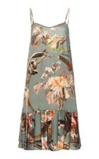 Off-white C/o Virgil Abloh Floral Plisse Dress