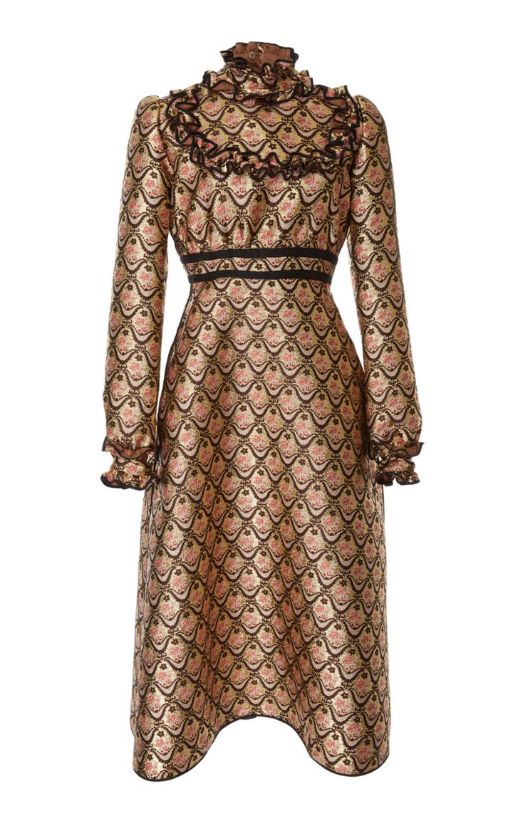 Rochas Turtle Neck Dress