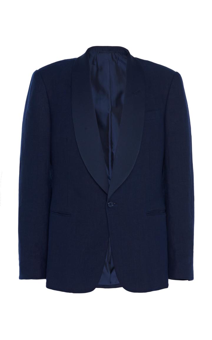 Ralph Lauren Purple Label One Button Linen Sportcoat