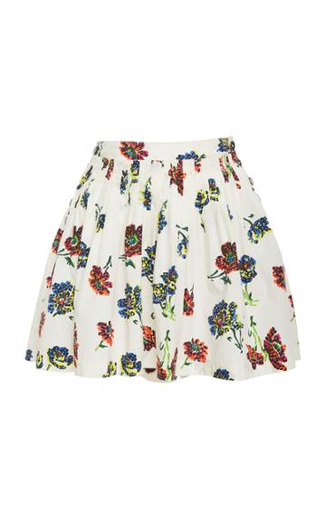 Ulla Johnson Alita Floral Shorts