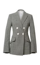 Dorothee Schumacher Gingham Wool-blend Blazer