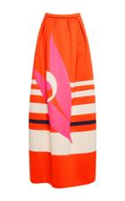 Delpozo Mixed Media Maxi Skirt