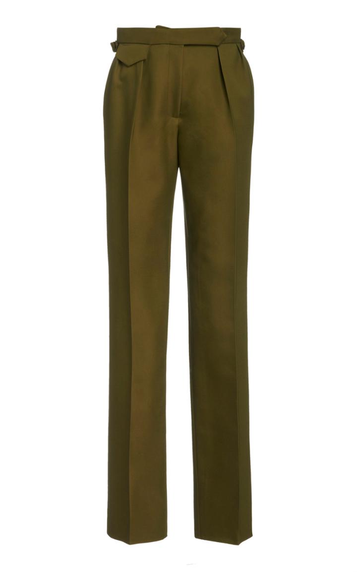 Moda Operandi Brandon Maxwell Flat-front Straight-leg Pants