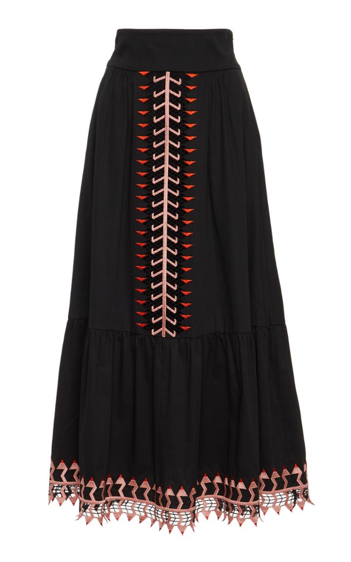 Temperley London Agnes Cotton Skirt