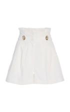 Veronica Beard Gwen Linen Shorts