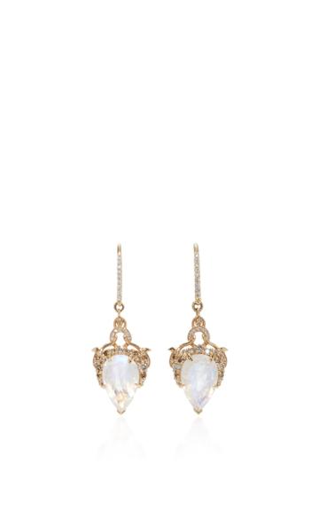 Anna Sheffield Celestine Pear Earring