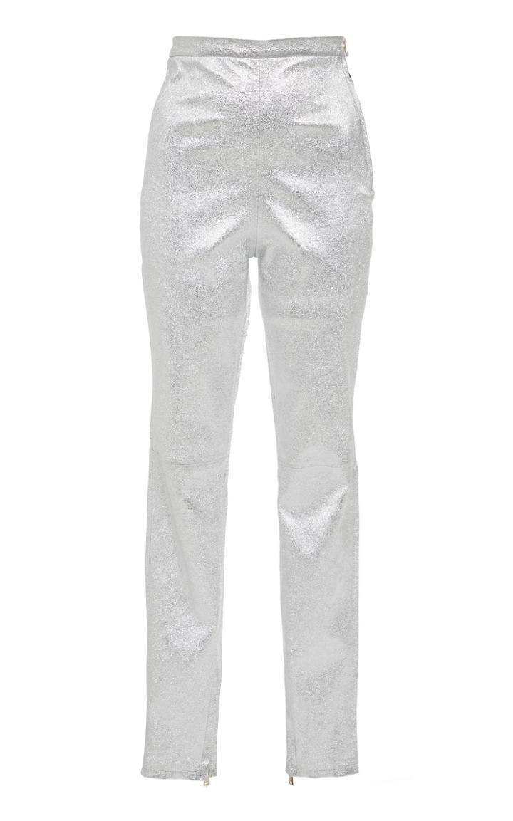 Skiim Classique Amy Skinny Metallic Leather Pant