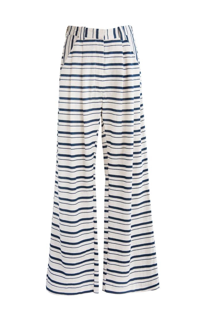 Moda Operandi Alix Of Bohemia Sailor's Striped Cotton Pants