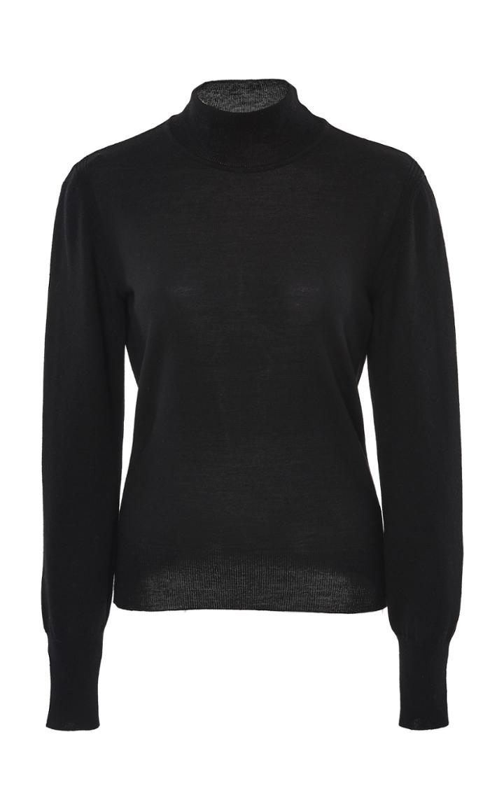 Alberta Ferretti Wool Turtleneck Sweater