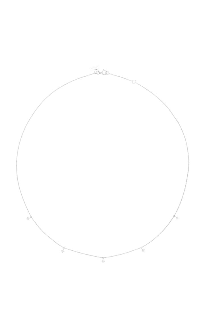 Vanrycke M'o Exclusive One 18k White Gold Diamond Necklace