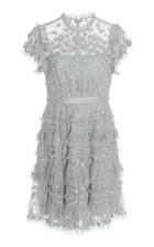 Needle & Thread Darcy Embellished Ruffle Dress