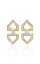 Doryn Wallach Harlow Stud Diamond Earrings