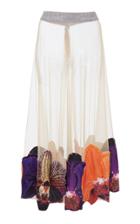 Agua De Coco Sheer Tulle Midi Skirt