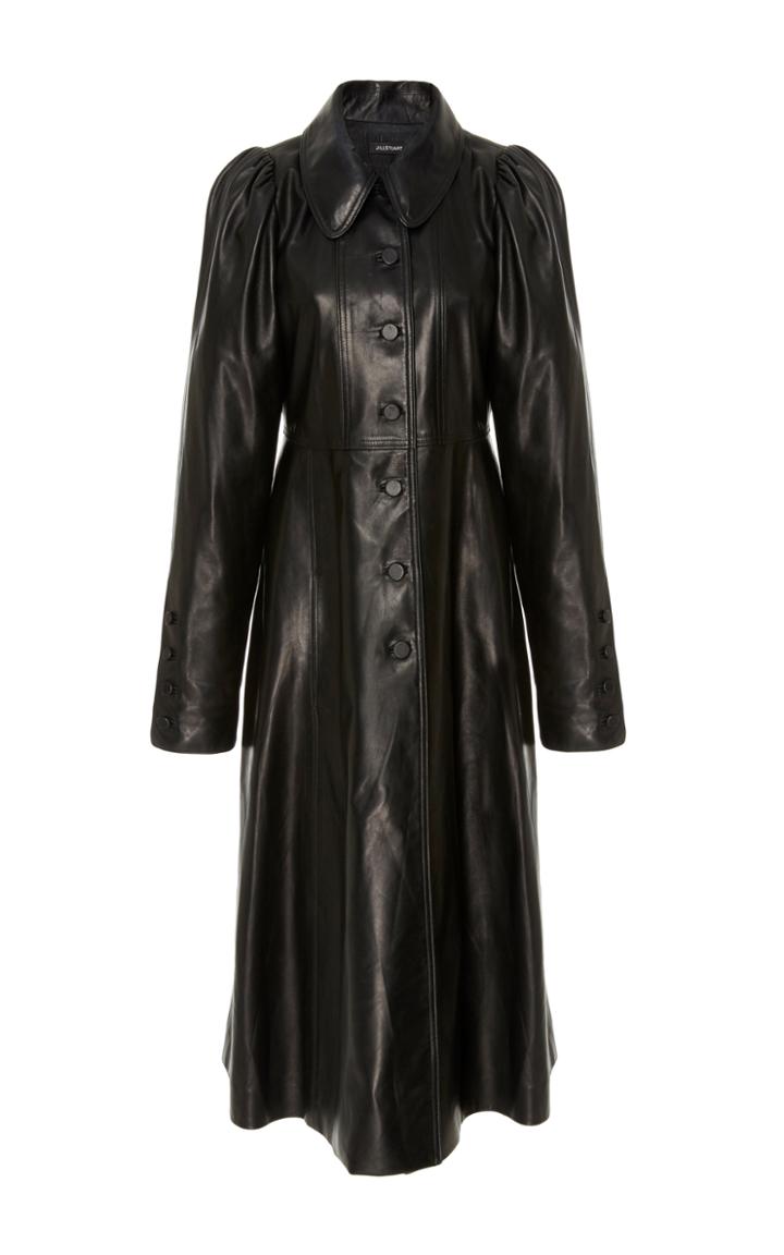 Jill Stuart Myla Leather Coat