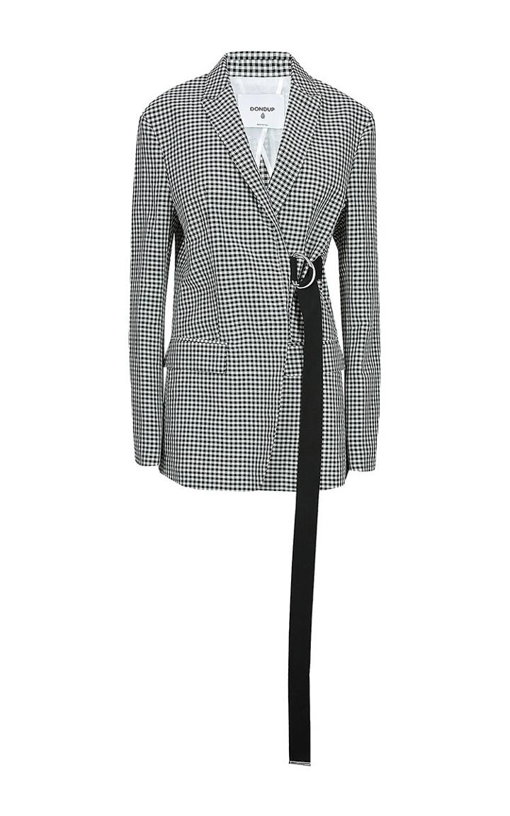 Dondup Elza Checkered Blazer