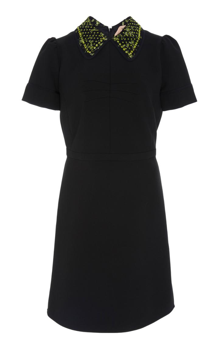 N21 Ana Embellished Collar Dress