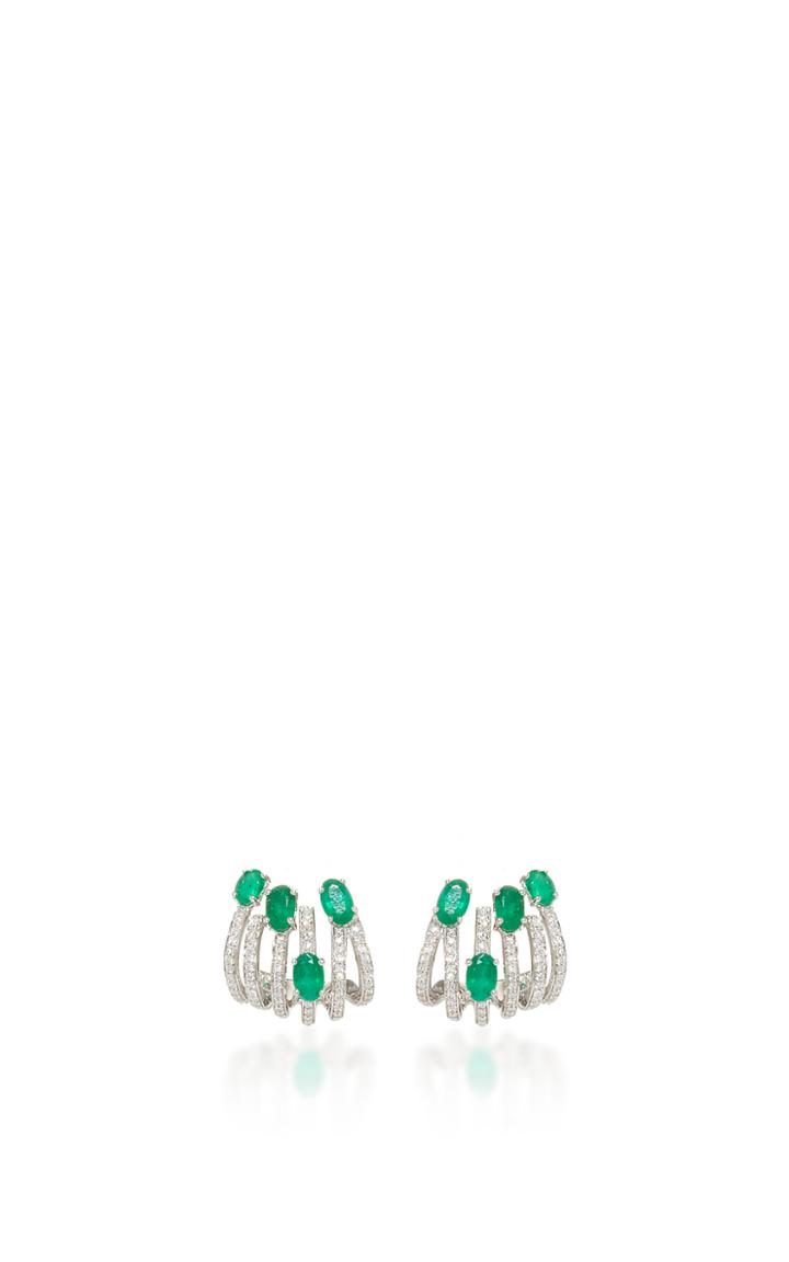 Hueb Rainbow Earring With Emeralds