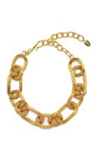 Moda Operandi Lizzie Fortunato Gold-plated Bronze Smoke Collar Necklace