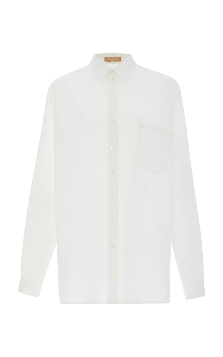 Michael Kors Collection Dolman Poplin Shirt
