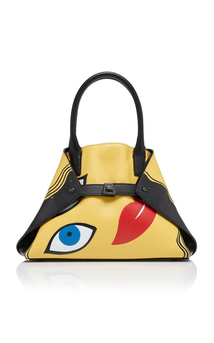 Akris Ai Little Printed Leather Bag