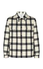 Ami Checked Flannel Jacket