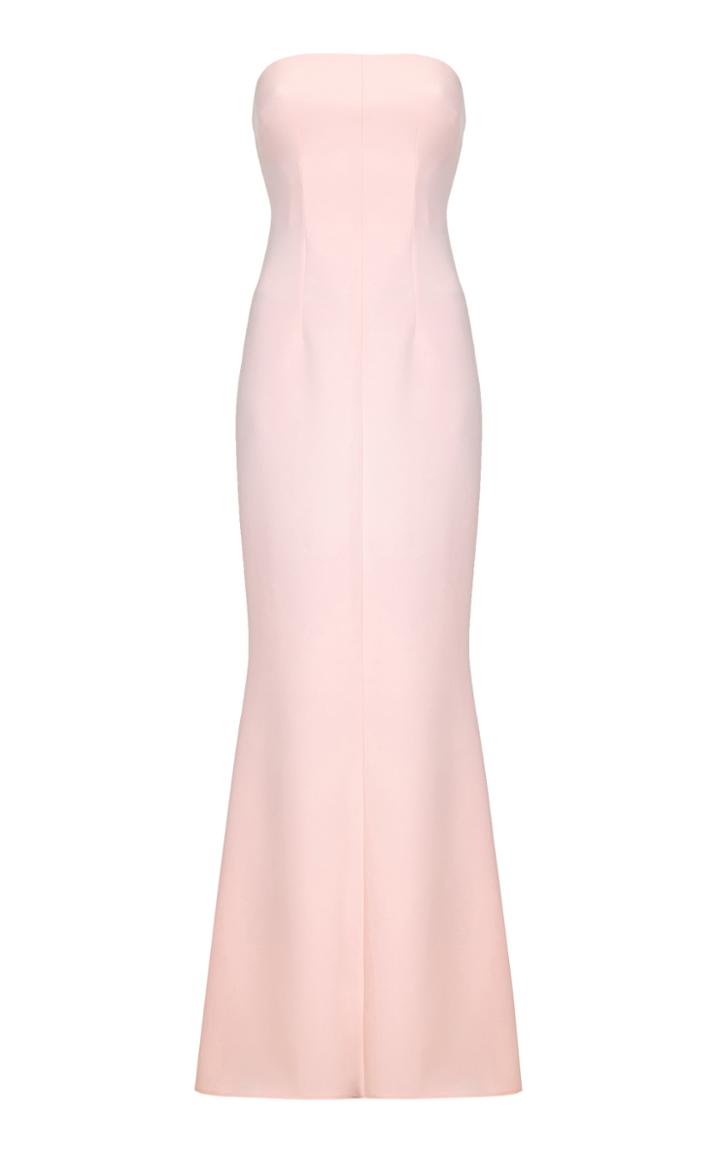 Safiyaa Soshin Long Strapless Dress