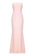 Safiyaa Soshin Long Strapless Dress