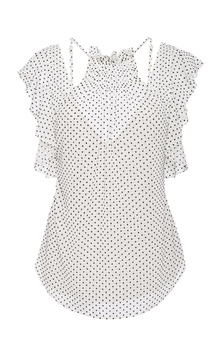 Marissa Webb Serena Ruffle Top