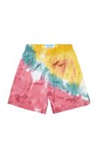 Just Don Tie-dye Silk-satin Basketball Shorts