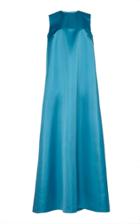 Sara Battaglia Oversized Maxi Shift Dress