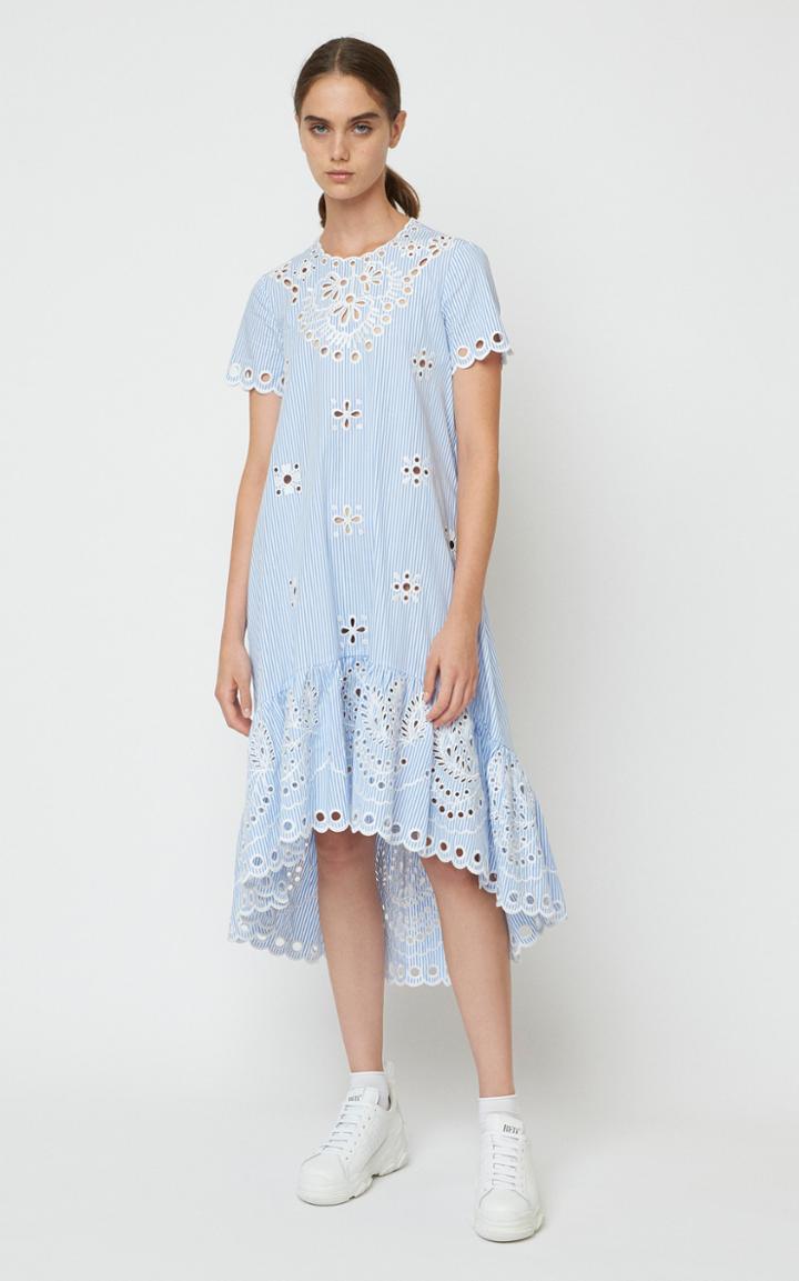 Moda Operandi Red Valentino Striped Broderie Dress