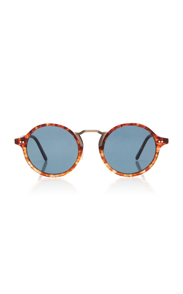 Oliver Peoples Kosa Round-frame Acetate Sunglasses