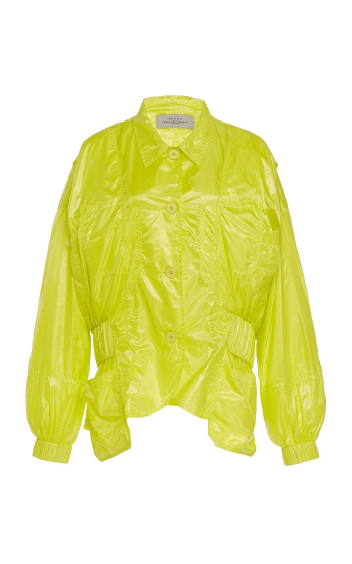 Moda Operandi Preen By Thornton Bregazzi Eimmie Ruched Shell Jacket Size: S