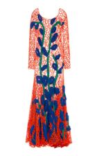 Moda Operandi Marni Crochet-embellished Cotton Open-knit Maxi Dress Size: 38