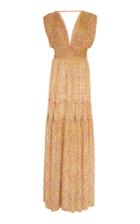 J. Mendel Fil De Coupe Velvet Gown