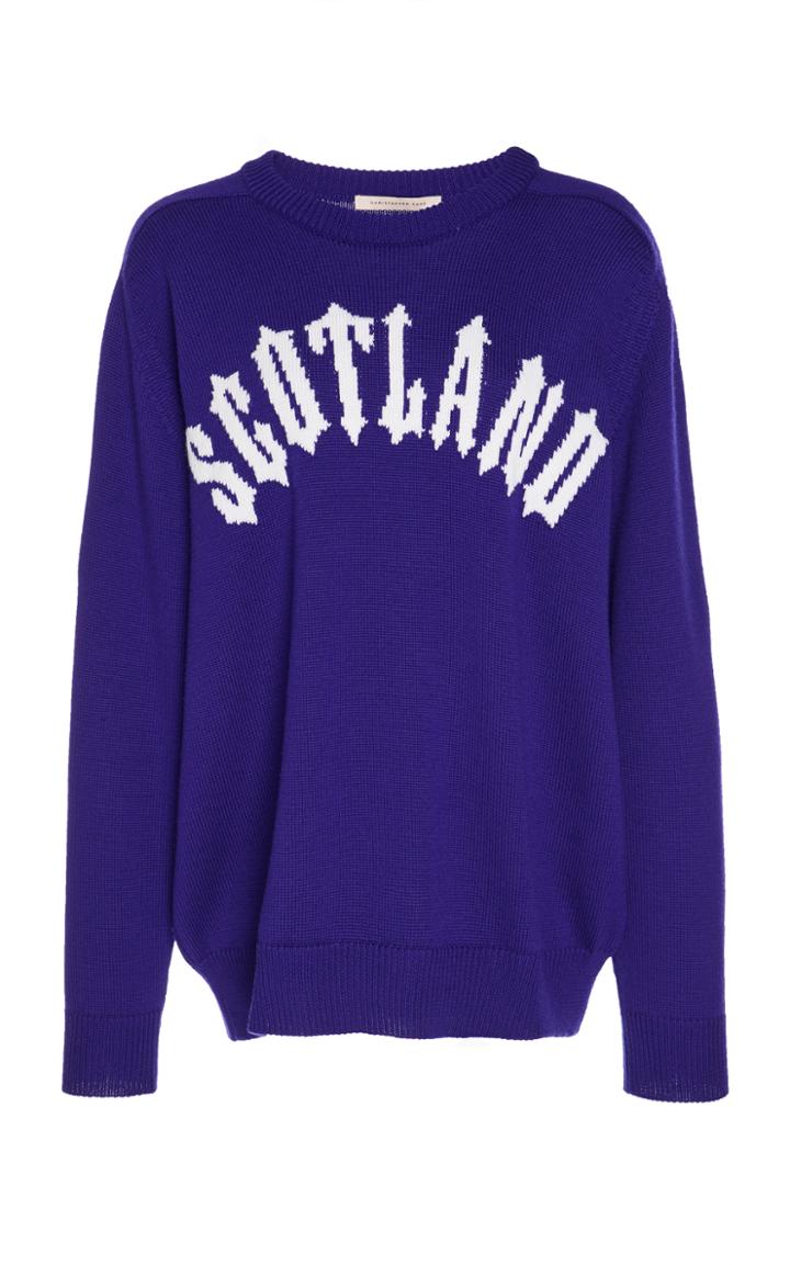 Christopher Kane Scotland Jumper