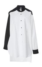 Loewe Asymmetric Bicolor Cotton-blend Shirt