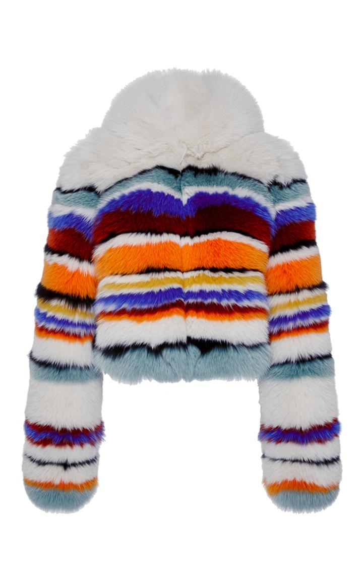 Missoni Variegated Stripe Cropped Jacket