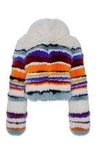 Missoni Variegated Stripe Cropped Jacket