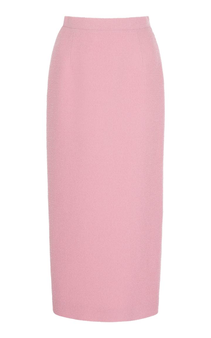Alessandra Rich Tweed Wool-blend Pencil Skirt