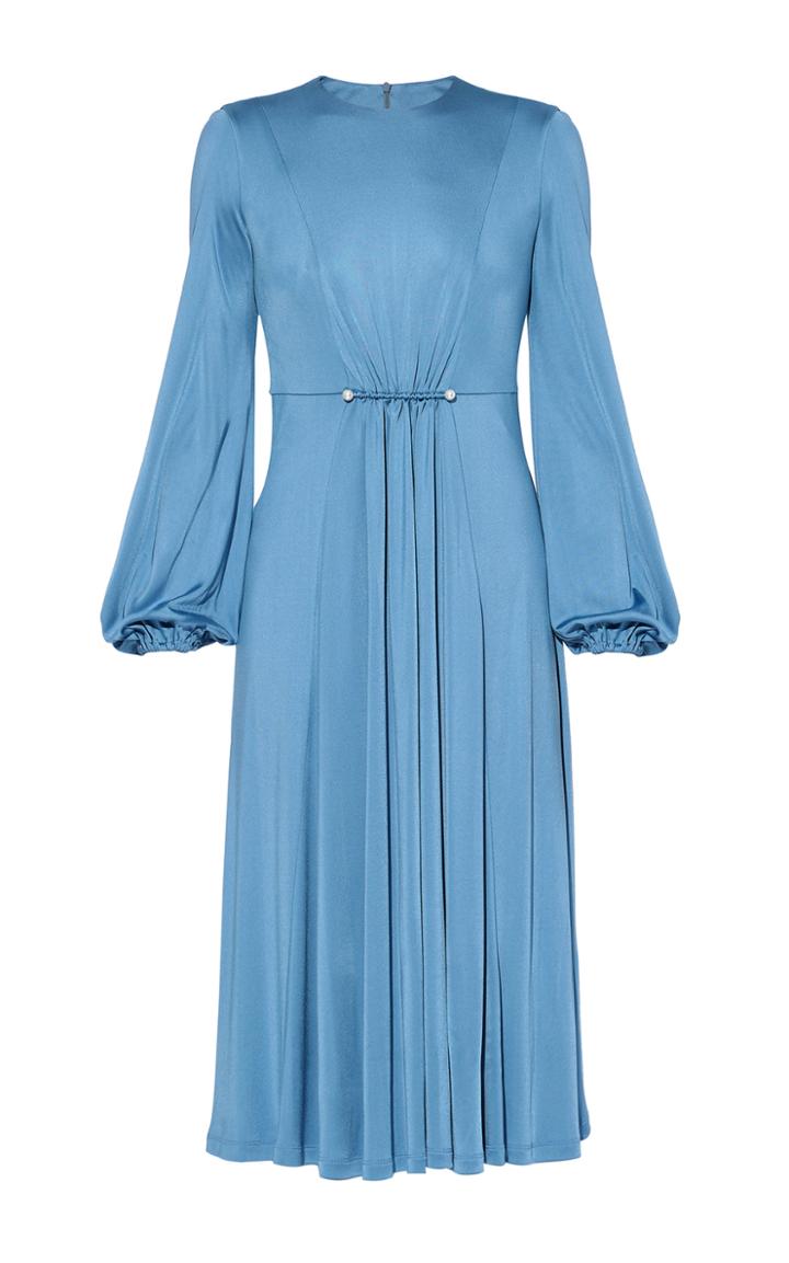 Moda Operandi Erdem Mills Ruched Waist Dress