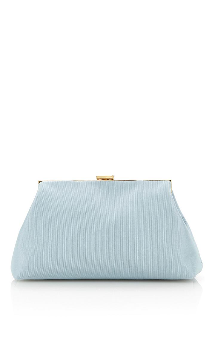 Mansur Gavriel Grosgrain Mini Volume Clutch