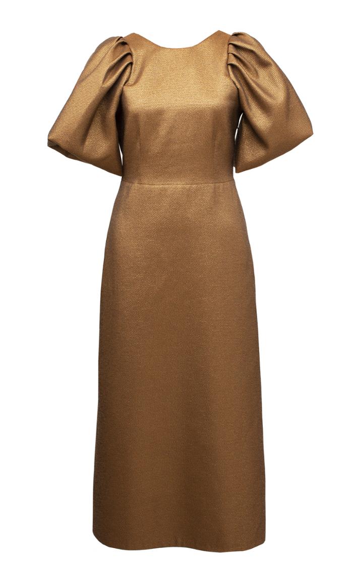 Lake Studio Metallic Midi Dress