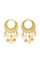 Ben Amun Gold-plated And Faux Pearl Earrings