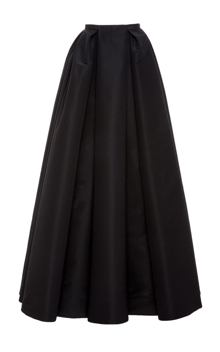 Zac Posen Silk Faille Ball Skirt
