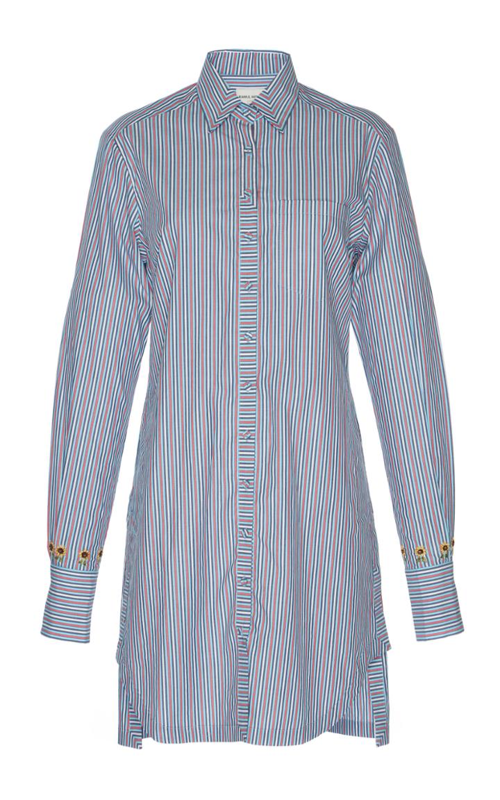 Rahul Mishra Striped Oversized Shirt