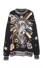 Dolce & Gabbana Oversized Jersey Sweatshirt