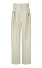 Le17 Septembre Pleated Cady Wide-leg Pants