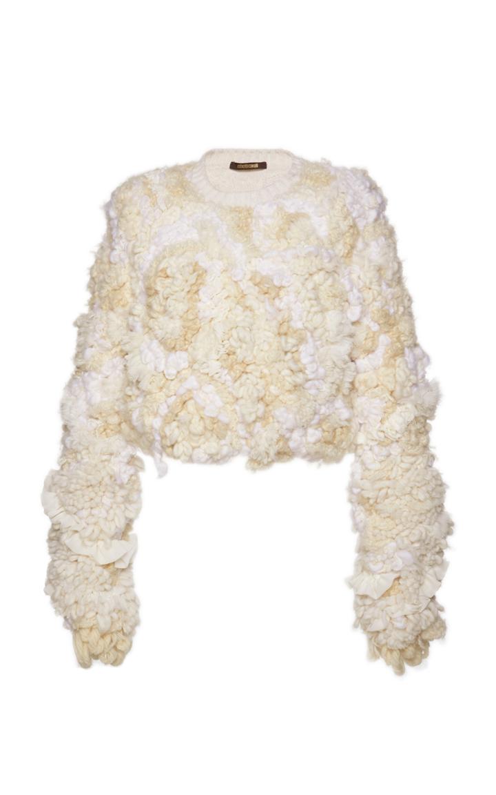 Roberto Cavalli Cropped Fur Jacket